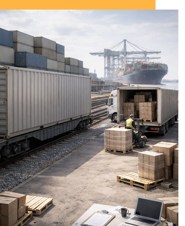 Мультимодальные перевозки грузов по миру от 46818 руб