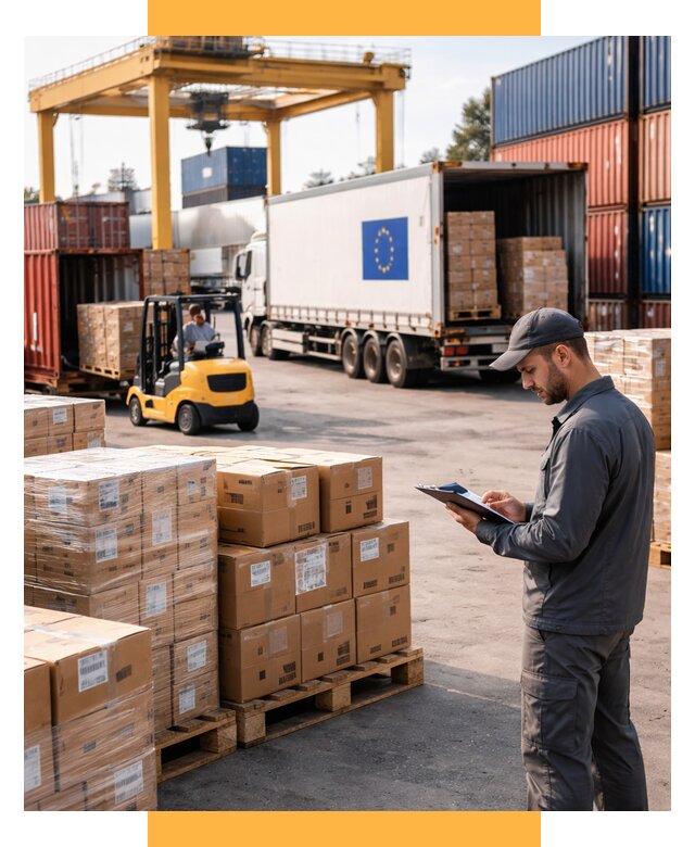 Доставка грузов из Европы от 12485 р., логистика СетСервис-Ггр