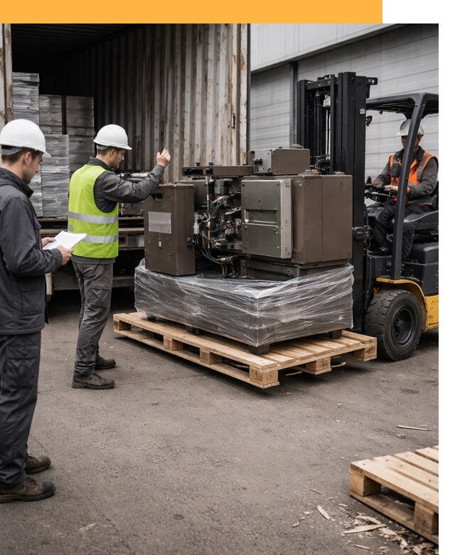 Доставка промышленного оборудования из Европы от 46818