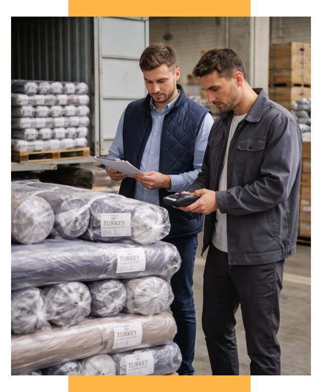 Доставка текстиля из Турции от 46818 р. под ключ, СетСервис-Ггр