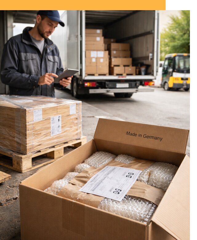 Доставка грузов из Германии от 46818 руб с таможенным оформлением