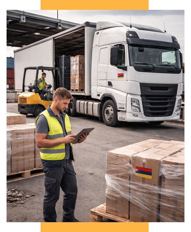 Автоперевозки из Армении от 98838 р. — услуги СетСервис-Ггр