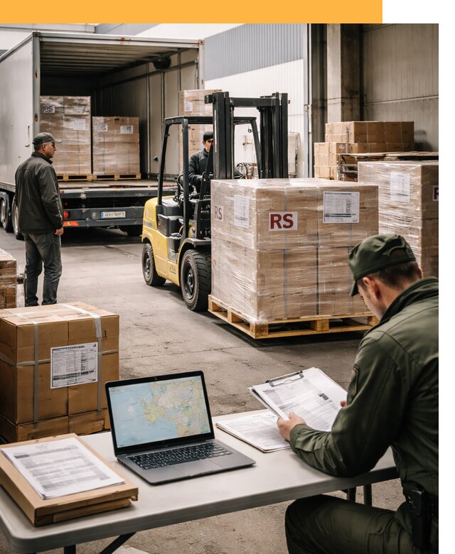 Доставка грузов в Сербию от 46818 руб, международные перевозки