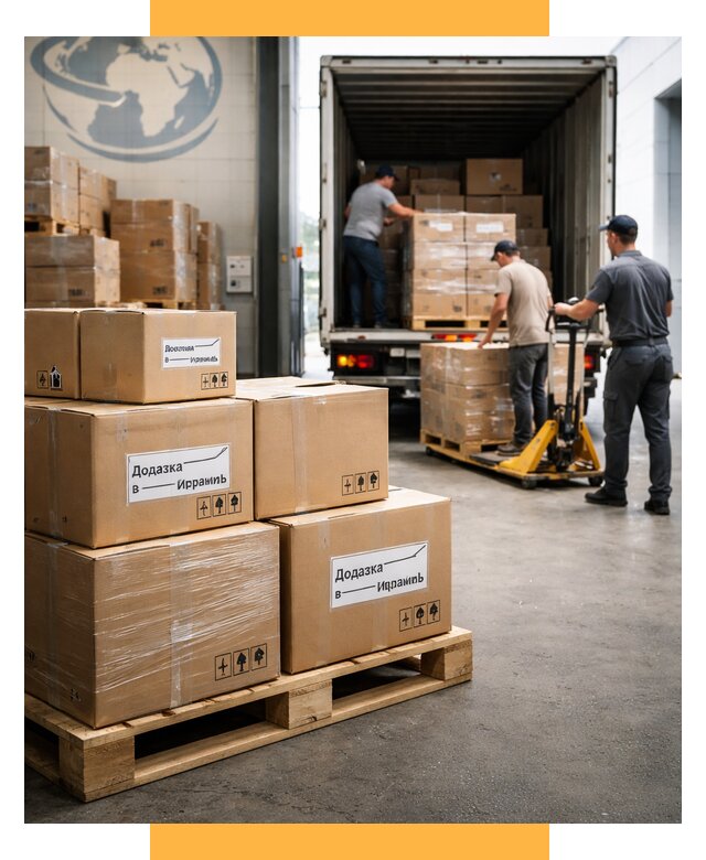 Доставка грузов в Израиль и экспорт от 46818 р. СетСервис-Ггр