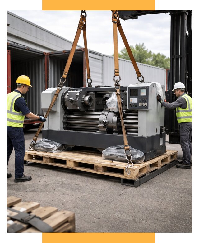 Перевозка станков и таможня от 62424 р. | СетСервис-Ггр логистика