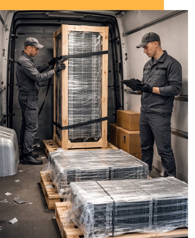 Международная перевозка серверного оборудования от 7283 руб за ед