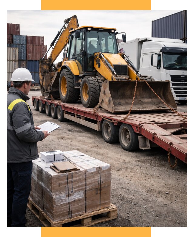 Международная перевозка спецтехники от 46818 р., СетСервис-Ггр