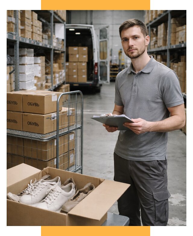 Доставка обуви из Китая и Турции от 4682 р. СетСервис-Ггр