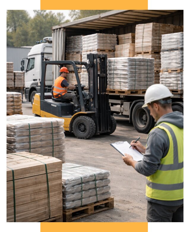 Перевозка строительных материалов от 5722 р. | СетСервис-Ггр