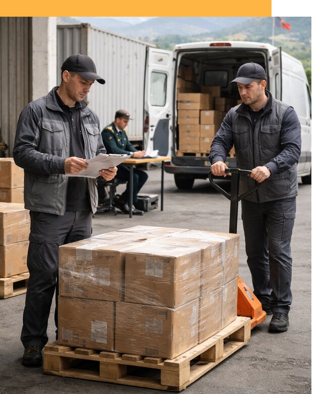 Доставка грузов через Армению, быстрая таможенная очистка от 26010