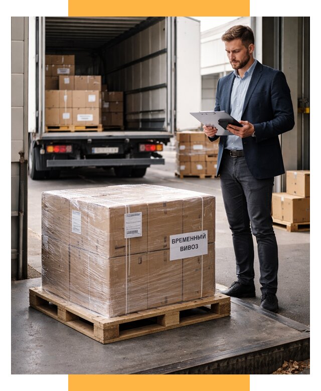 Временный вывоз товаров под ключ от 8323 р. | СетСервис-Ггр