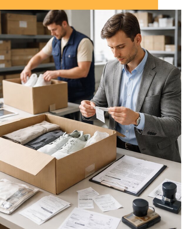 Таможенное оформление одежды и обуви по выгодной цене от 6763 руб