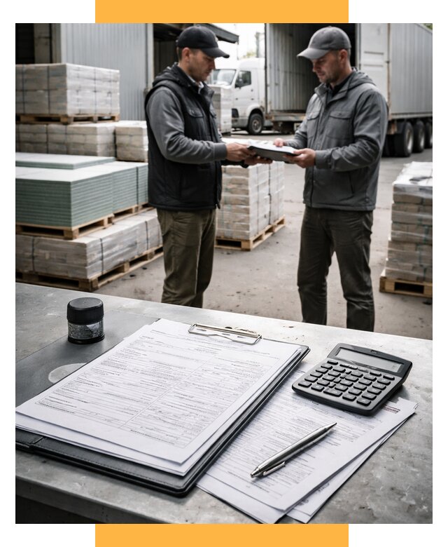 Таможенное оформление стройматериалов от 8843 р. | СетСервис-Ггр