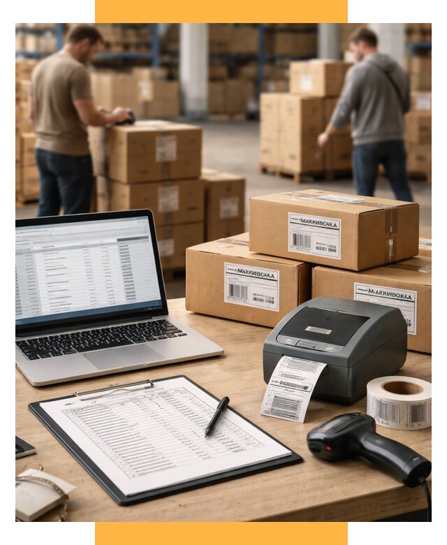 Маркировка импортных товаров от 4682 р. под ключ, СетСервис-Ггр